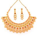 Rajvi - Regal Radiance Heavy Necklace Set