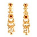 Rajvi - Regal Radiance Heavy Necklace Set