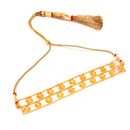 Two Liner Floral Sequence Choker Set