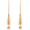 Antara - Beaded Chatai Necklace With Kantana Jhumka