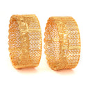 Half Net Glass Chur - Two Pieces