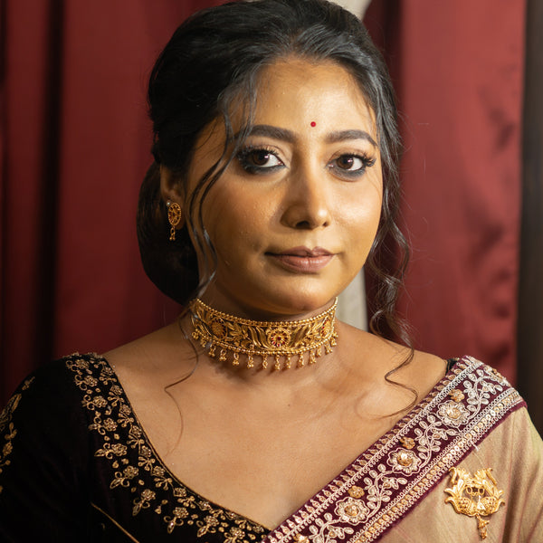 Festive Crown Choker set