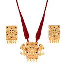 Aishani Design Locket Set - BRISHNI