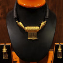 Amaya - Locket Set With Matching Earrings - BRISHNI