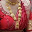 Big Pasha Decorated Long Necklace Set - BRISHNI