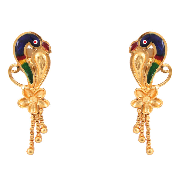 Designer Belt Mayur Locket Sitahar Set - BRISHNI