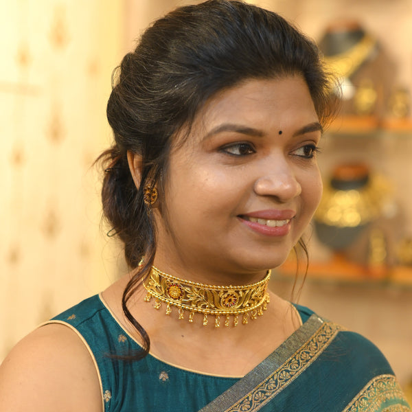 Festive Crown Choker set - BRISHNI