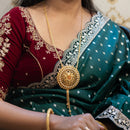 Flower Centric Classic Art Tie Chain Set - BRISHNI