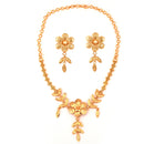 Flower Centric Tnetul Pata Small Necklace Set - BRISHNI