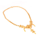 Flower Centric Tnetul Pata Small Necklace Set - BRISHNI