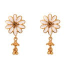 Gerbera Tie Chain Necklace Set - BRISHNI