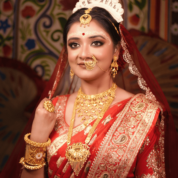 Half Lotus Heavy Sitahar Set - BRISHNI