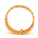 Half Net Glass Chur - Two Pieces - BRISHNI