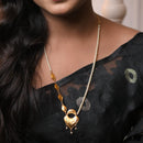 Hriyan - Half Beaded Necklace Set - BRISHNI