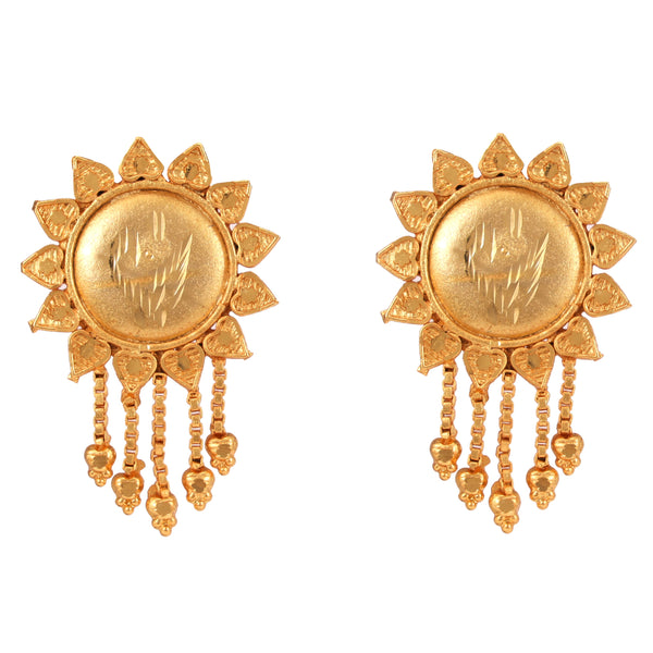 Kanbala Locket Leafy Chain Slick Sitahar Set - BRISHNI