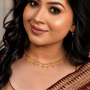 Leafy Sparkle Slick Necklace Set - BRISHNI