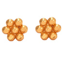 Meera - Flower Drop Chain Necklace Set - BRISHNI