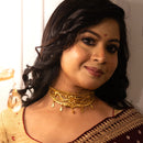 Mina Flower Small Crown Choker Set - BRISHNI