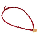 Pakha Style Small Pendant Set With Thread Tassel - BRISHNI