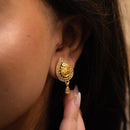 Pradip design Stone Studded Pendant Set with Chain (18 inch) - BRISHNI