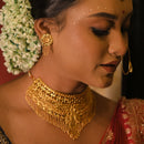 Rajvika - Broad Choker Set - BRISHNI