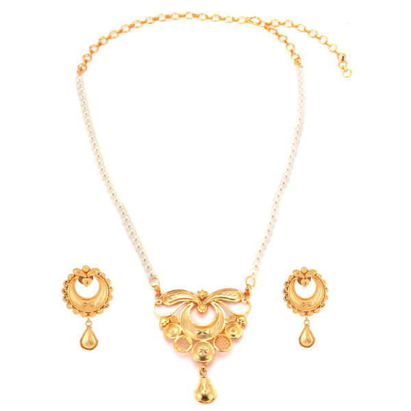 Singdha - Small Beaded Necklace Set - BRISHNI