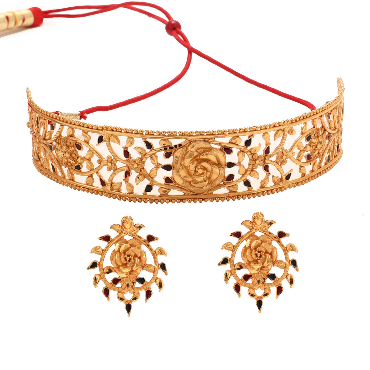 Hasuli Necklace A Sirkar Necklace With Price Hansuli Minakari