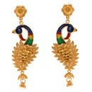 Mayurpankhi - Peacock Motif Necklace Set