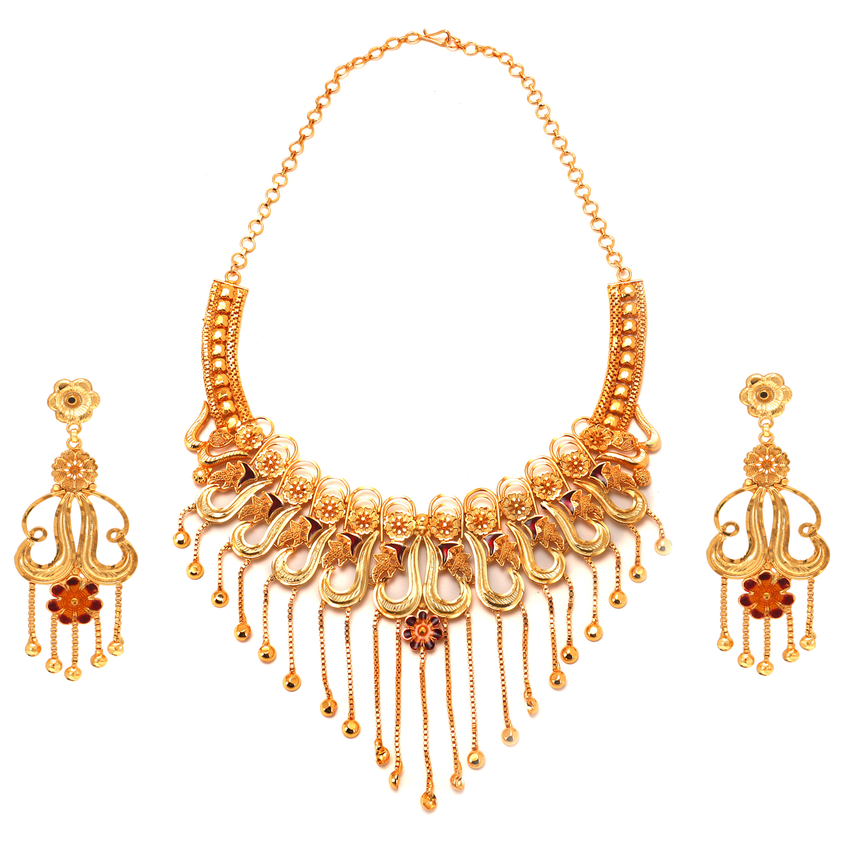 Gold Chain A Sirkar Necklace With Price B Sirkar Johuree Necklace
