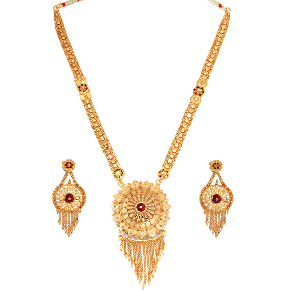Aloka - Sitahar With Matching Earrings - BRISHNI