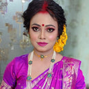 Blue Mina Flower Choker Set - BRISHNI