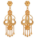 Bridal Floral Necklace Set - BRISHNI