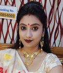 Chain Layered Bridal Necklace Set - BRISHNI