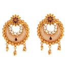 Chandbali White Beaded Sitahar Set - BRISHNI