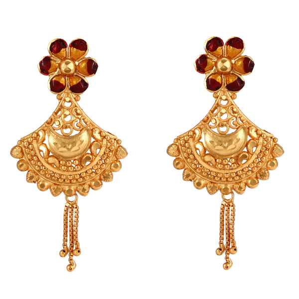Dipti - Minakari Chain Necklace Set - BRISHNI