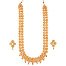 Double Line Floral Long Chatai Set - BRISHNI