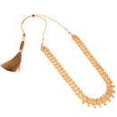 Double Line Floral Long Chatai Set - BRISHNI