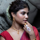 Downfall Shiuli Slick Necklace Set - BRISHNI