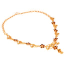 Floral Charm Sleek Necklace Set - BRISHNI