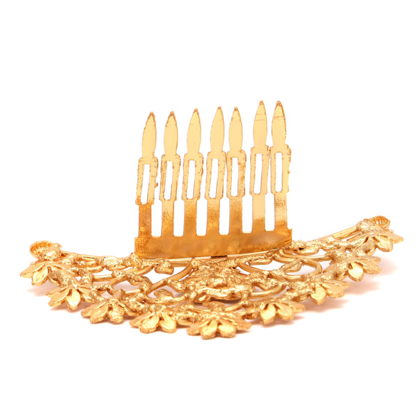 Floral Point Bridal Crown - BRISHNI