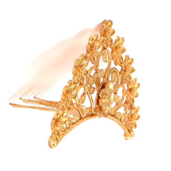 Floral Point Bridal Crown - BRISHNI