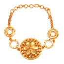 Flower Centric Thin Bracelet - BRISHNI