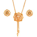 Jali Work Medium Tie Chain Set - BRISHNI