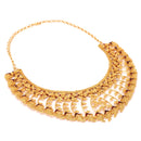 Jnui (Jasmin) Minakari Heavy Necklace Set - BRISHNI