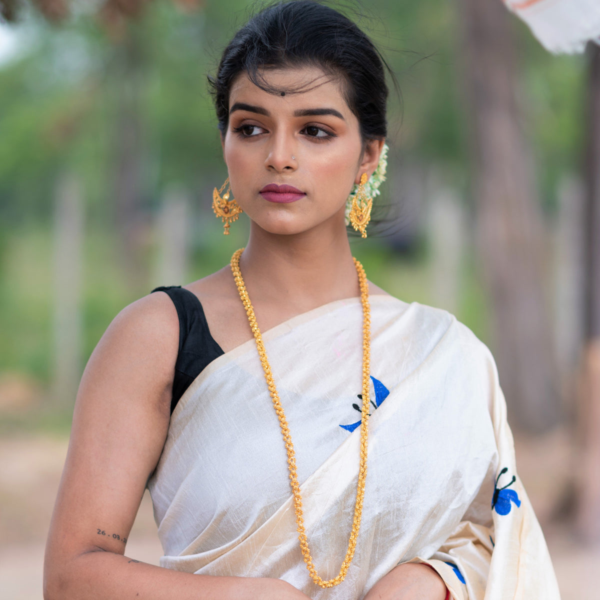 Jui Long Chain for Saree1