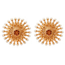 Jyoti Big Pendant Tassel Set - BRISHNI