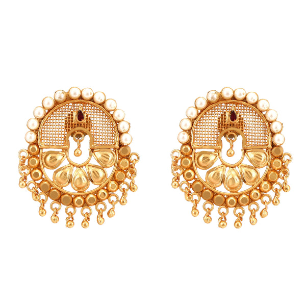 Mridula - Minakari Beaded Pendant Set - BRISHNI