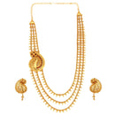 Paisley Motif Lahara Necklace Set - BRISHNI