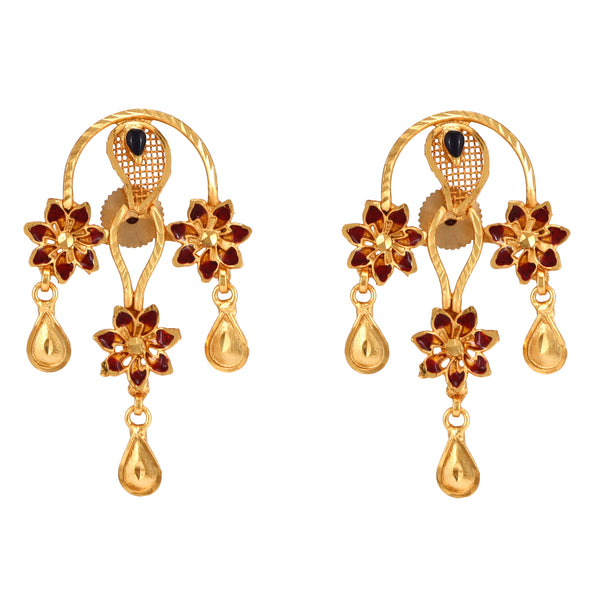 Single Line Beaded Necklace Set - BRISHNI