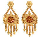 Swarnava- Heavy Bridal Necklace Set - BRISHNI